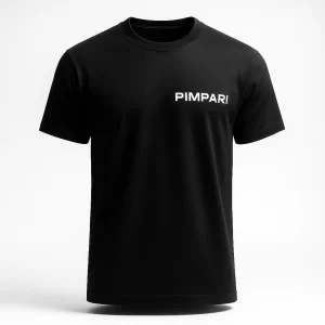 Remera de Algodon Peinado Estampada 24.1