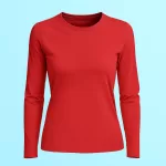 Remera Mujer Manga Larga Lisa